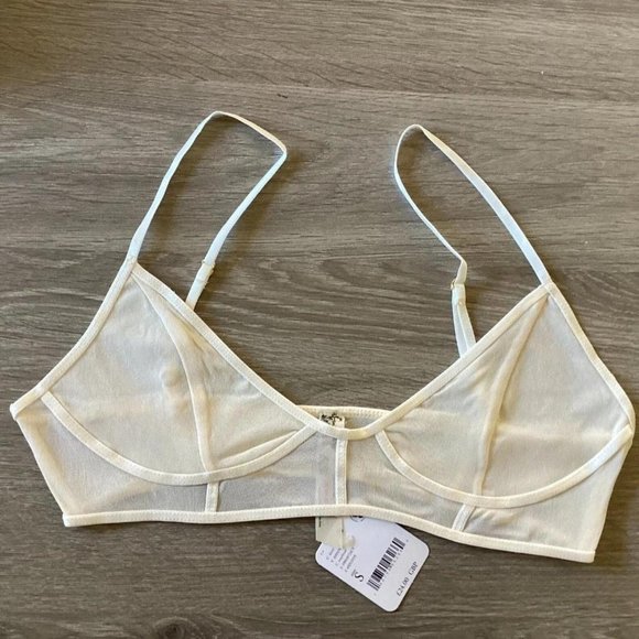 Free People Other - Free People Women's Cream Bra